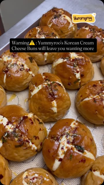 Original Yummyroo Korean cream cheese buns